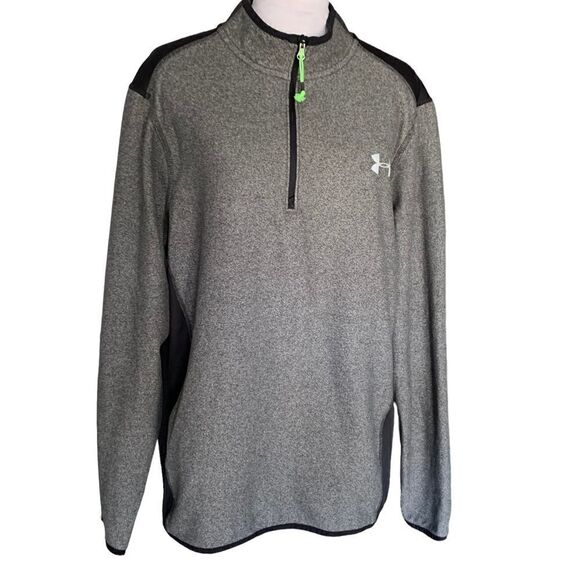 Under Armour Loose Fit ColdGear Pullover Fleece Lined Sz M - Picture 1 of 6